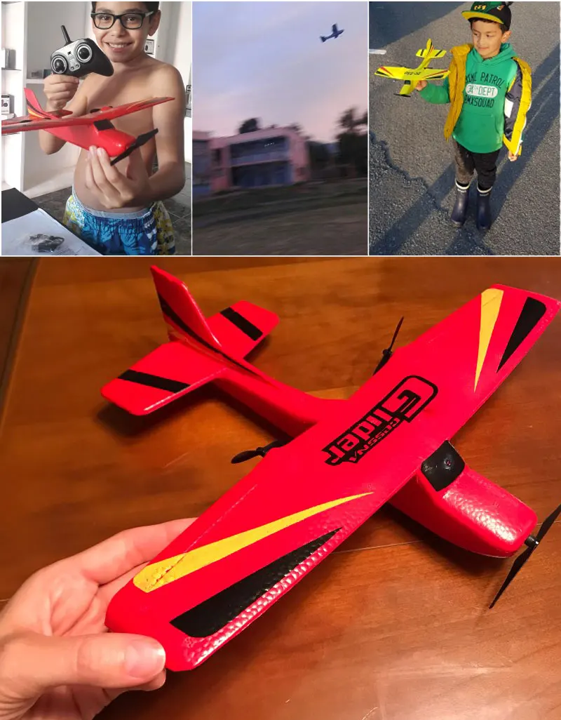 RC Самолеты дистанционного управления летающая модель планер из пеноматериала EPP