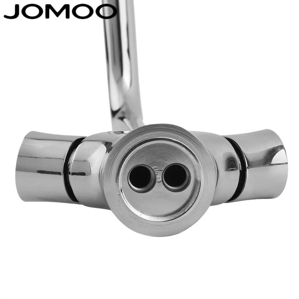 Хромированный водопроводкран JOMOO, силиконовый латунный кухонный кран, вращающийся на 360 градусов кран с лошадьми, кухонные аксессуары