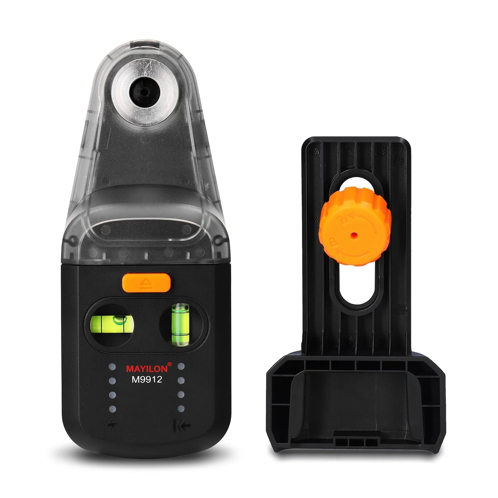 MAYILON Electric Drilling Dust Collector Laser Level Meter Wall Suction Vacuum Drill Dust Cleaning Tools 13mm Large Aperture laser level