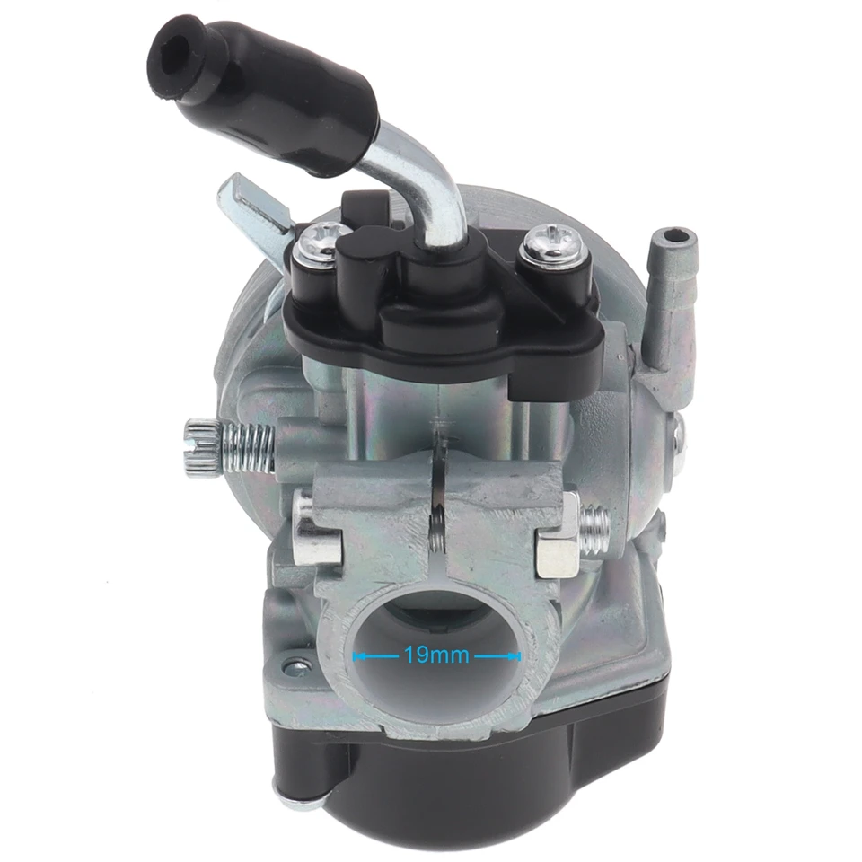 Carburateur Course 19mm Avec Filtre à Air – Pour Moteur 2 Temps Sur Vélo Motorisé / Bicyclette – Neuf