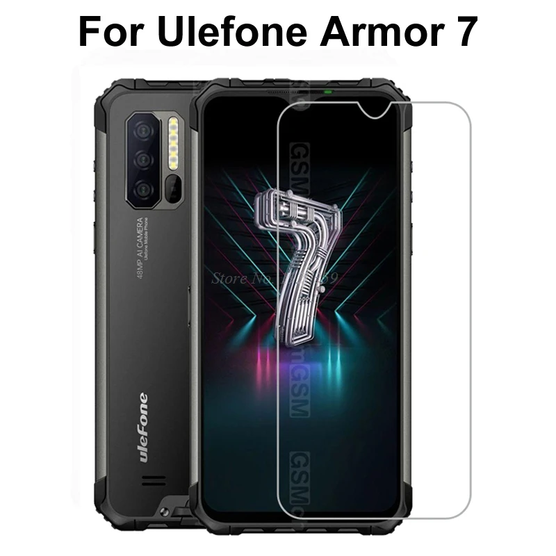 

For Ulefone Armor 7 Screen Protector Anti-Explosion Protective Film for Ulefone Armor 7 Glass Film Screen Protection Film Armor7