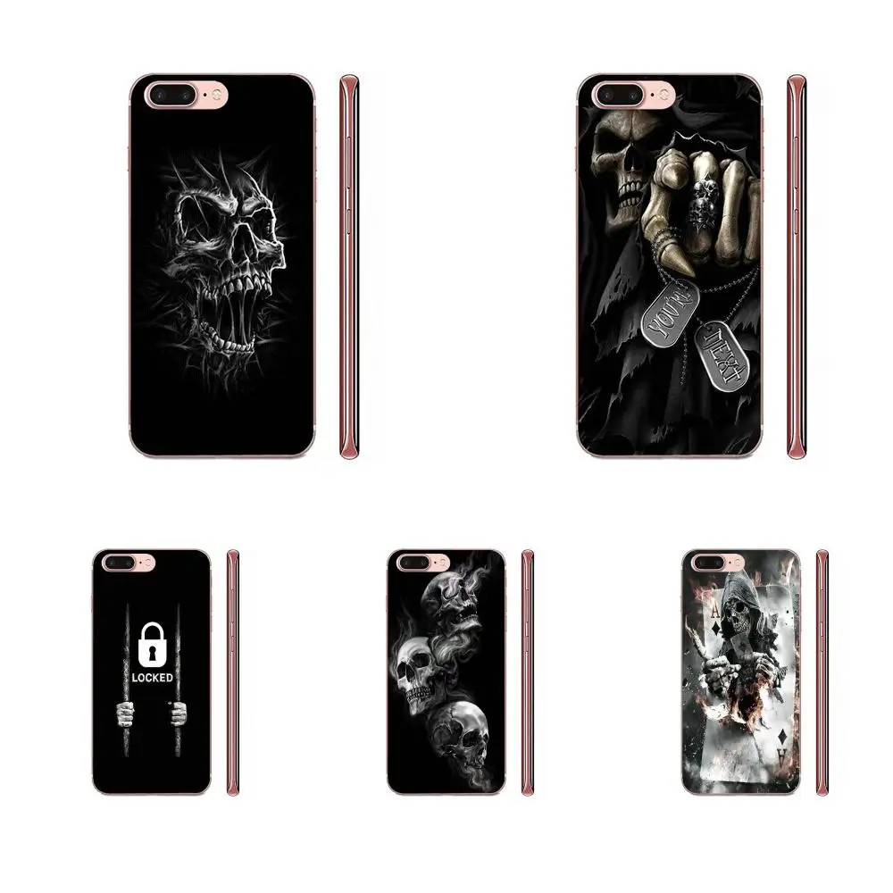 Фото Hero Skulls Luxury High-End Phone Case For HTC Desire 530 626 628 630 816 820 830 One A9 M7 M8 M9 M10 E9 U11 U12 Life Plus | Мобильные