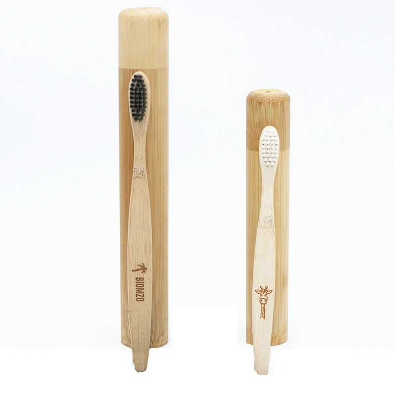 1set Natural Bamboo Toothbrush Adult Child Optional Bamboo Tooth brush Portable Travel holder set Washable BPA Free bamboo case toothbrush set,bamboo toothbrush holder,portable toothbrush
