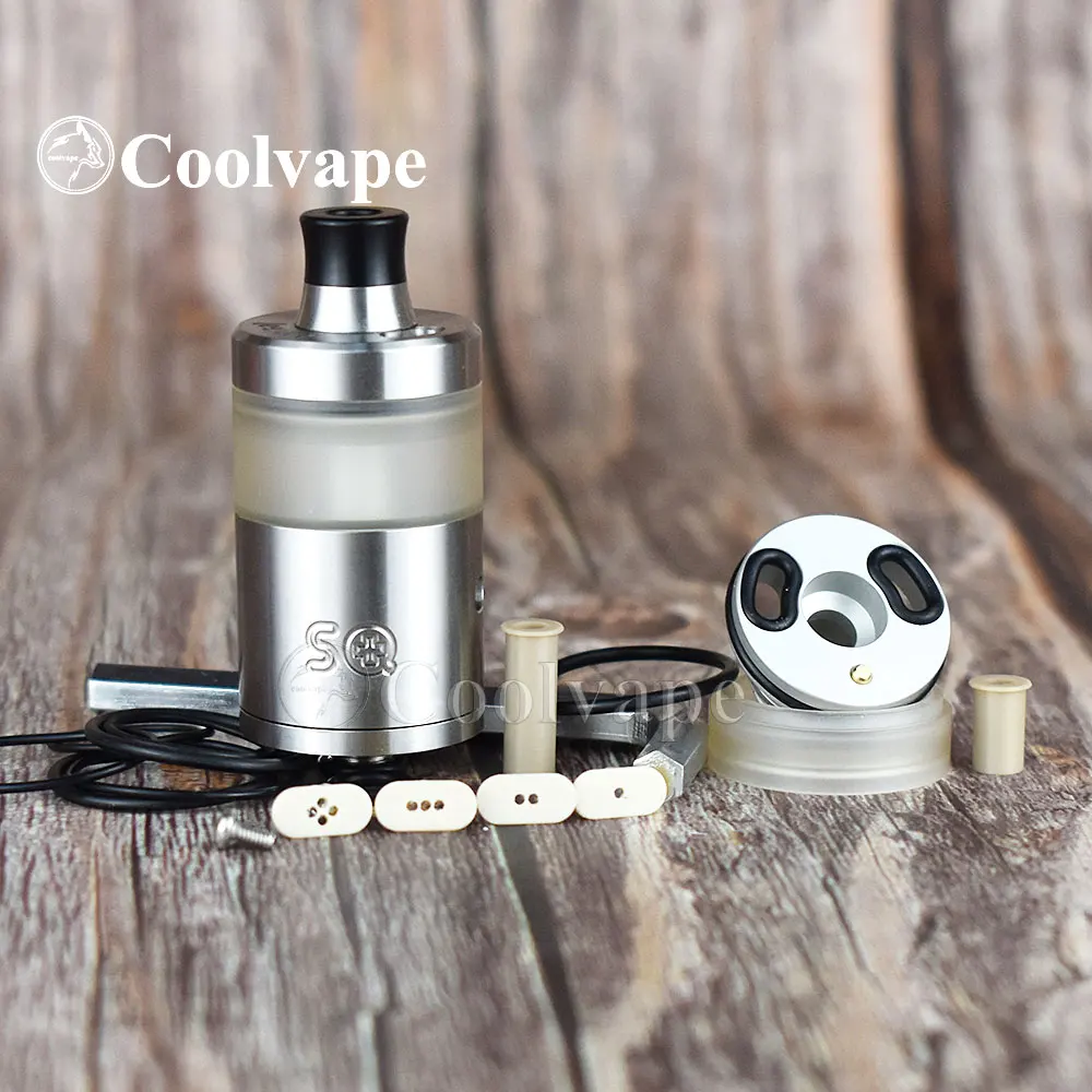 

SQuape A[rise] RTA, перестраиваемый поток воздуха, емкость 4 мл, нержавеющая сталь 316, диаметр 24 мм, rta vs Artemis RDTA
