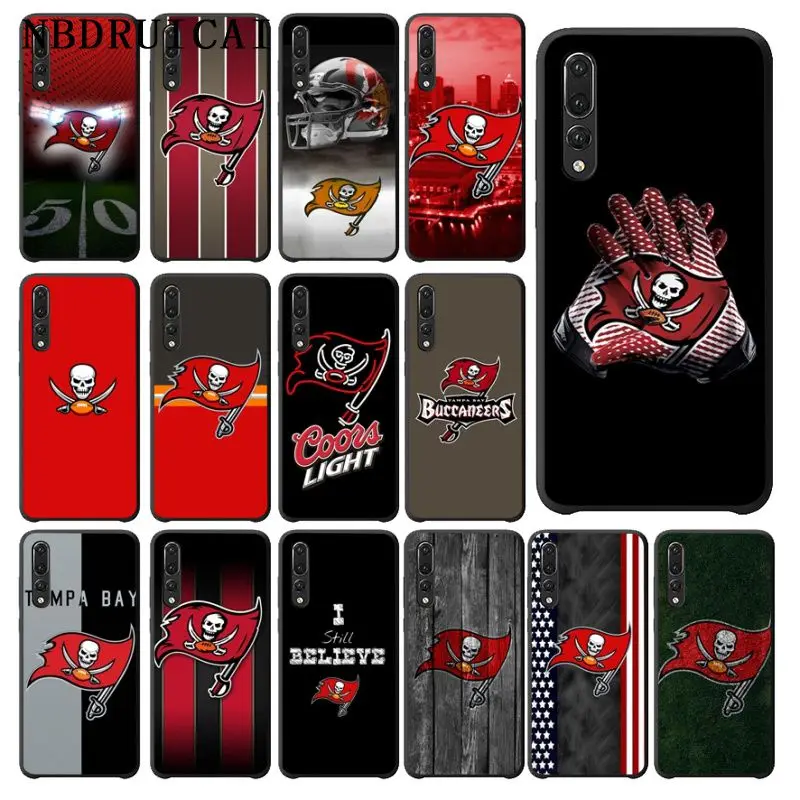 

NBDRUICAI tampa bay buccaneers Rugby Phone Case for Huawei P9 10 lite P20 pro lite P30 pro lite Psmart mate 20 pro lite
