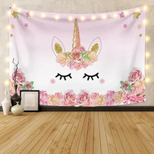 

Laeacco Cartoon Cat Tapestry Beach Towel Large Size Mandala Wall Hanging Tapestry Wall Art Yoga Throw Kids Room Decor