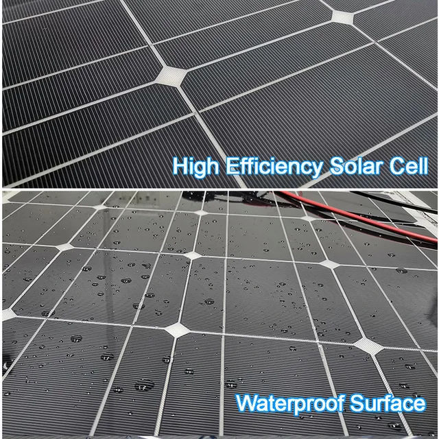 Solar Panel 400W Waterproof Flexible 4