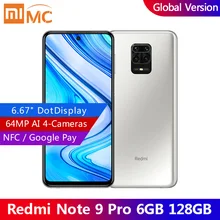 Version mondiale Redmi Note 9 Pro 6.67