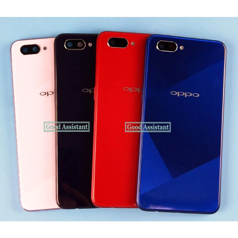 6,2 дюймов для BBK Oppo A5 AX5 AX5B PBAT00 PBAM00 CPH1809 задняя крышка батарейного отсека, Крышка корпуса, чехол, запчасти для заднего стекла