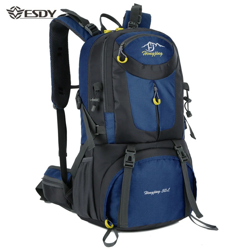 

Outdoor Climbing Large Capacity Travel Backpacks 60L 800D Nylon Bags Waterproof Multicolor Trekking Fishing Camping Hiking Bags