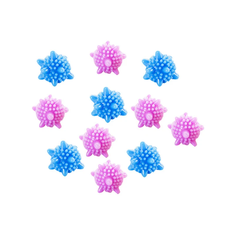 10pcs/lot Magic Laundry Ball For Household Cleaning Washing Machine Clothes Softener Starfish Shape Solid Cleaning Balls 5cm