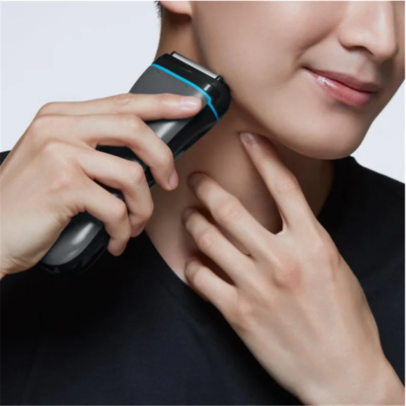 Xiaomi Mijia Smate, электрическая Мужская бритва, возвратно-поступательная, 3 лезвия, электрическая i-Shaver, 3 минуты, быстрая зарядка, бритва, сухая/влажная, водонепроницаемая