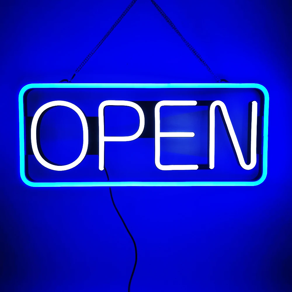 21 X9 World Deco Led Neon Open Sign High Brightness Steady On 21 X9 World Deco Led Neon Open Sign