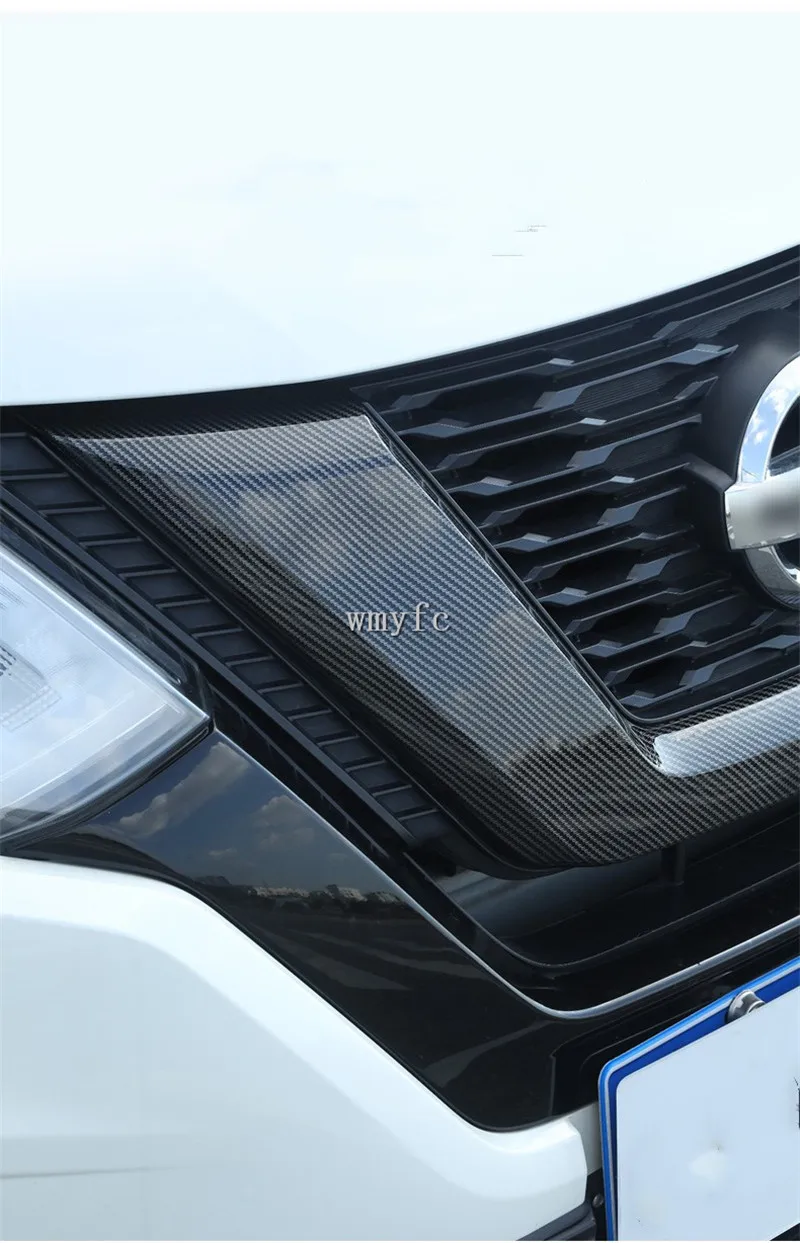 Для Nissan Rogue X-Trail- Персонализированная Передняя Центральная решетка радиатора Защитная крышка Замена автомобиля Стайлинг