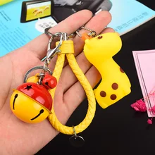Креативный милый жираф Бон Вояж автомобильный брелок милый женский пакет кулон корейский стиль брелок подвеска