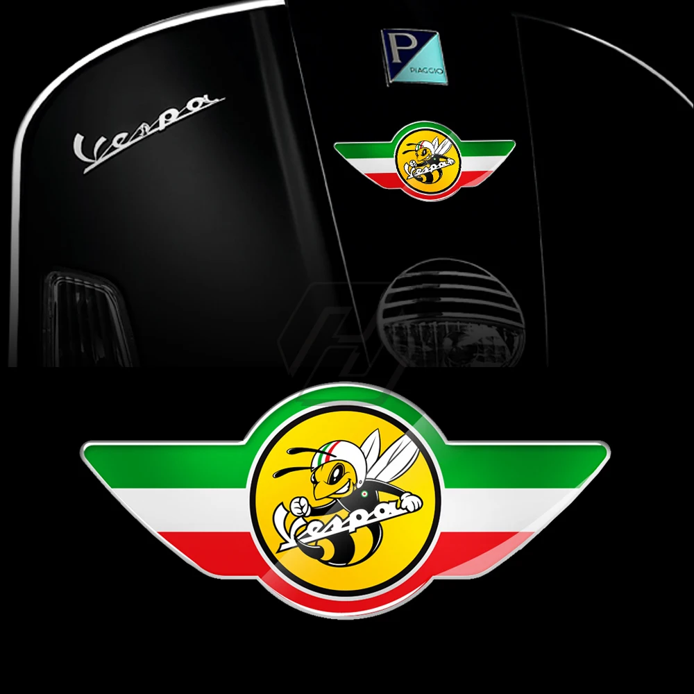 3D наклейка с крылом Италия чехол для Vespa GTS LX LXV Sprint Primavera 50 125 250 300ie S | Автомобили и