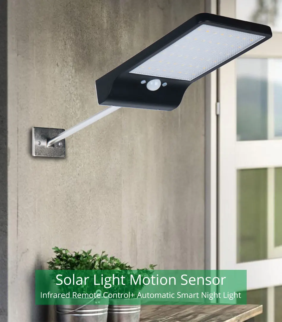 IP65 3.7V 2200MAH Solar Outdoor Led Spotlight Modern Remote Control ABS LED Solar Lights Sunlight Street Garden Powered Lighting (3)