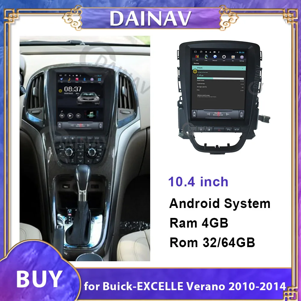 Автомобильный GPS навигатор для Opel Astra J Buick-EXCELLE Verano 2010-2014 Радио мультимедийный