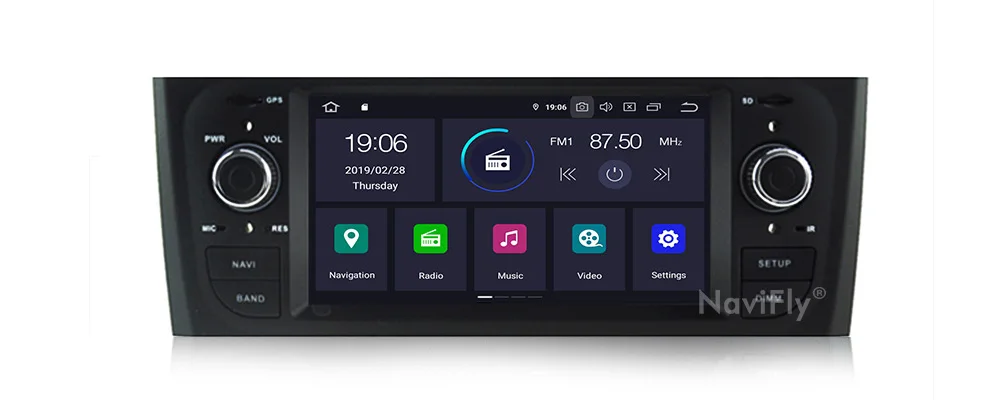 Clearance Free shipping! 4+64G Android9.0 Car dvd multimedia palyer For Fiat Grande Punto Linea 2006-2012 GPS Navigation Radio RDS Linea 9
