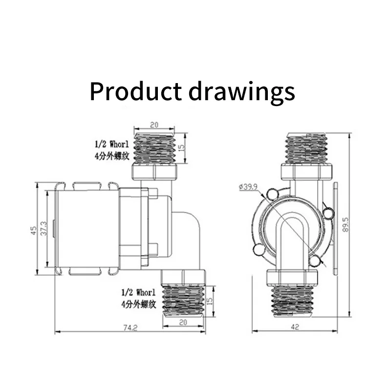 12V 24V DC Многофункциональный Бесщеточный погружной насос микро водяной насос маленький подкачивающий насос 12V