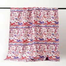 Осень и зима трехмерный жаккард благоприятный облако Тотем парча одежда пальто ручной работы сумка DIY ткань