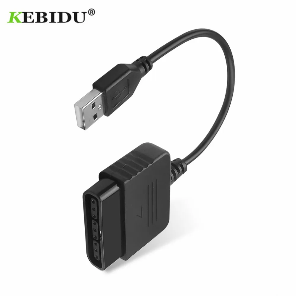 Адаптер KEBIDU для игрового контроллера USB конвертер без драйвера Sony PS1 PS2 Play Station 2