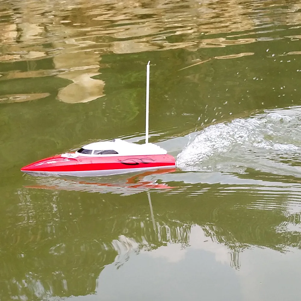 Flytec 2011-15A 24 см 40 Гц мотор с водным охлаждением RC Мини лодка беспроводной гоночный быстрый корабль для уличные детские игрушки