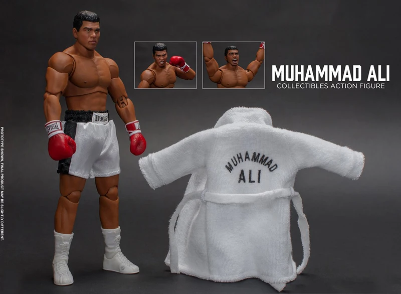 Полный Набор фигурок игрушки 1/12 масштаб Muhammad Ali 6 дюймов коллекционные игрушки фигурка с тремя головками скульптурная кукла для фанатов коллекция
