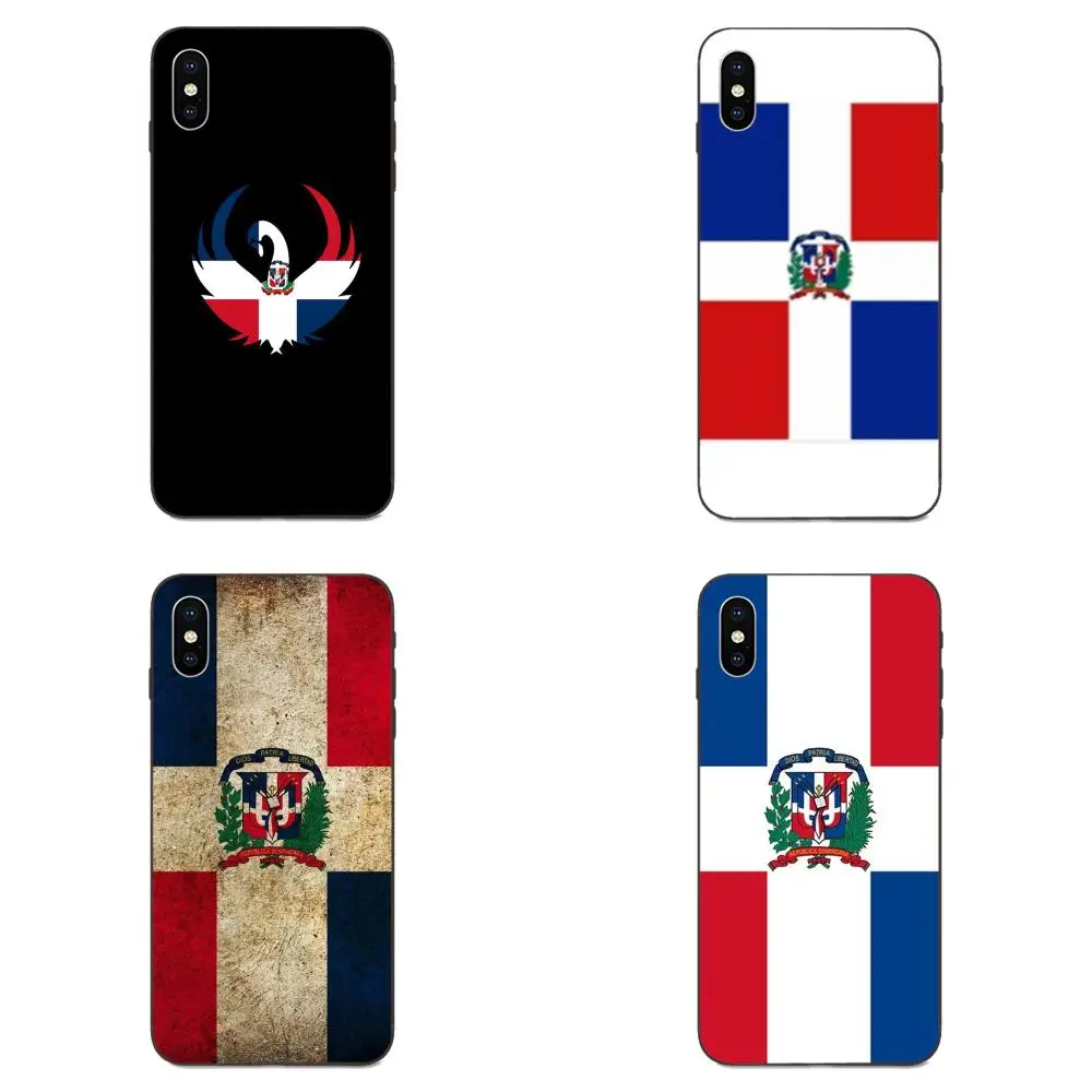 Soft Hotsales Dominican Republic Flagus For Galaxy A10S A20S A2 Core A30S A40S A50S A70S A90 5G M10 M30S M40 Note 10 Plus | Мобильные
