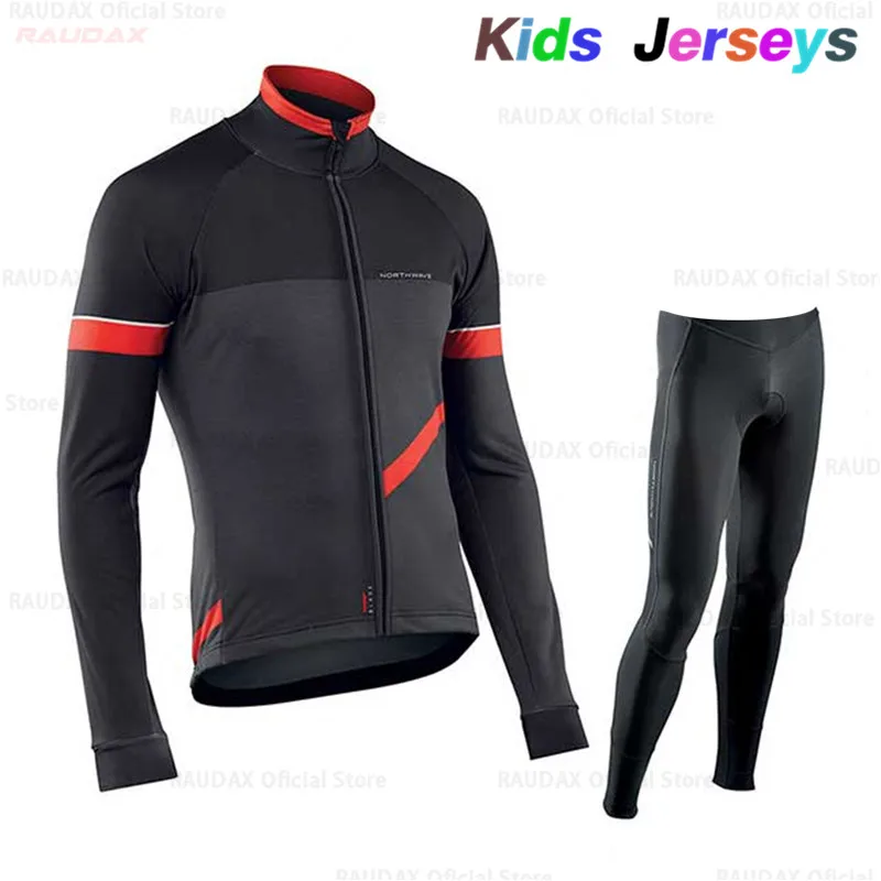 Abbigliamento Ciclismo Invernale NW детская одежда для велоспорта зимняя Флисовая теплая велосипедная форма для мальчиков Ciclismo велосипедная майка
