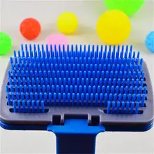 Товары для ухода за домашними животными профессиональная расческа с одной кнопкой щетка расческа инструмент для обрезки щетка для вычесывания животных удаление волос завивка домашних животных