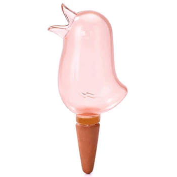 

Little Bird Drop Water Device Automatic Watering Device Watering Plants Watering System Pink