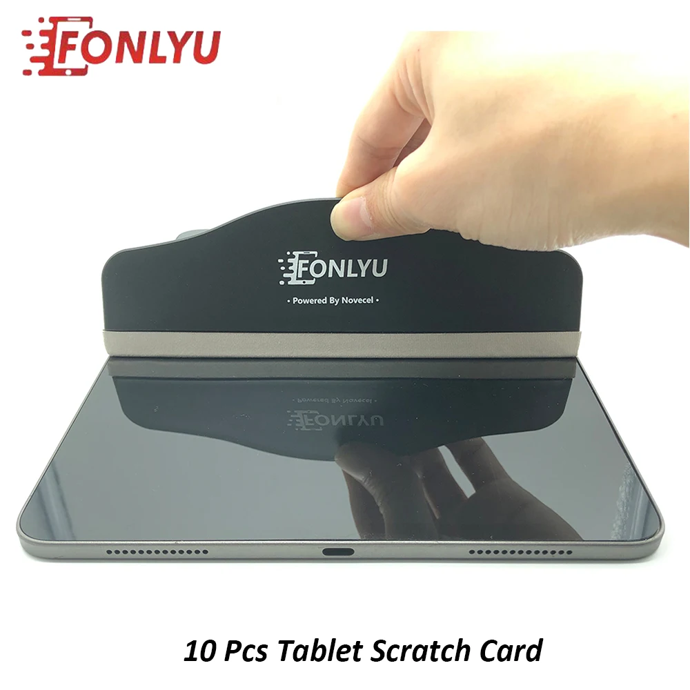 

Fonlyu Mobile Phone Tablet PC Film Scratch Card Scraper iPad Flat Film Squeegee Scraper for Film Cutting Machine Repair Tool