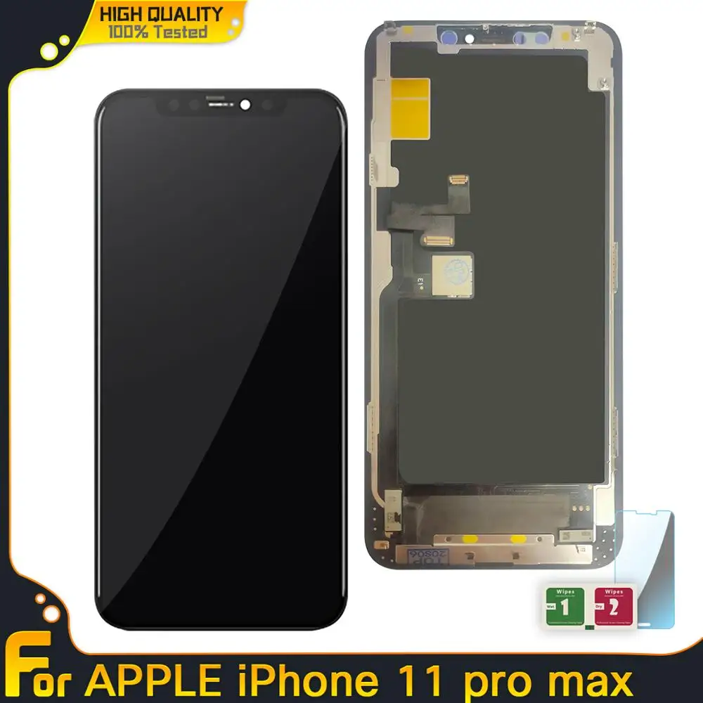 INCELL-pantalla LCD Original para iPhone 11 Pro MAX, repuesto de digitalizador de pantalla táctil para iPhone 11Pro max