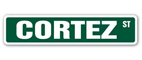 Для Cortan360 CORTEZ Street Sign Детская именная комната SignIndoor/Outdoor 8 &quotШирокая Наклейка |
