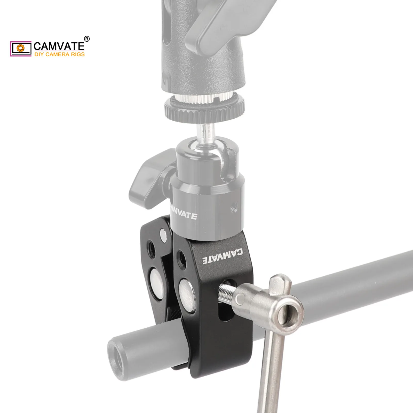 Зажим для камеры CAMVATE небольшой Супер зажим плоскогубцы с резьбовыми отверстиями