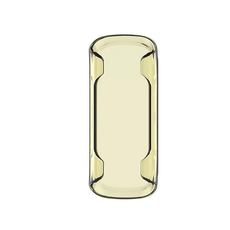 Protective Case Fit e Hollow Cover TPU Shell Shockproof Anti-Scratch Sports for Samsung Galaxy Fit-e Smart Band Accessories - Цвет: yellow