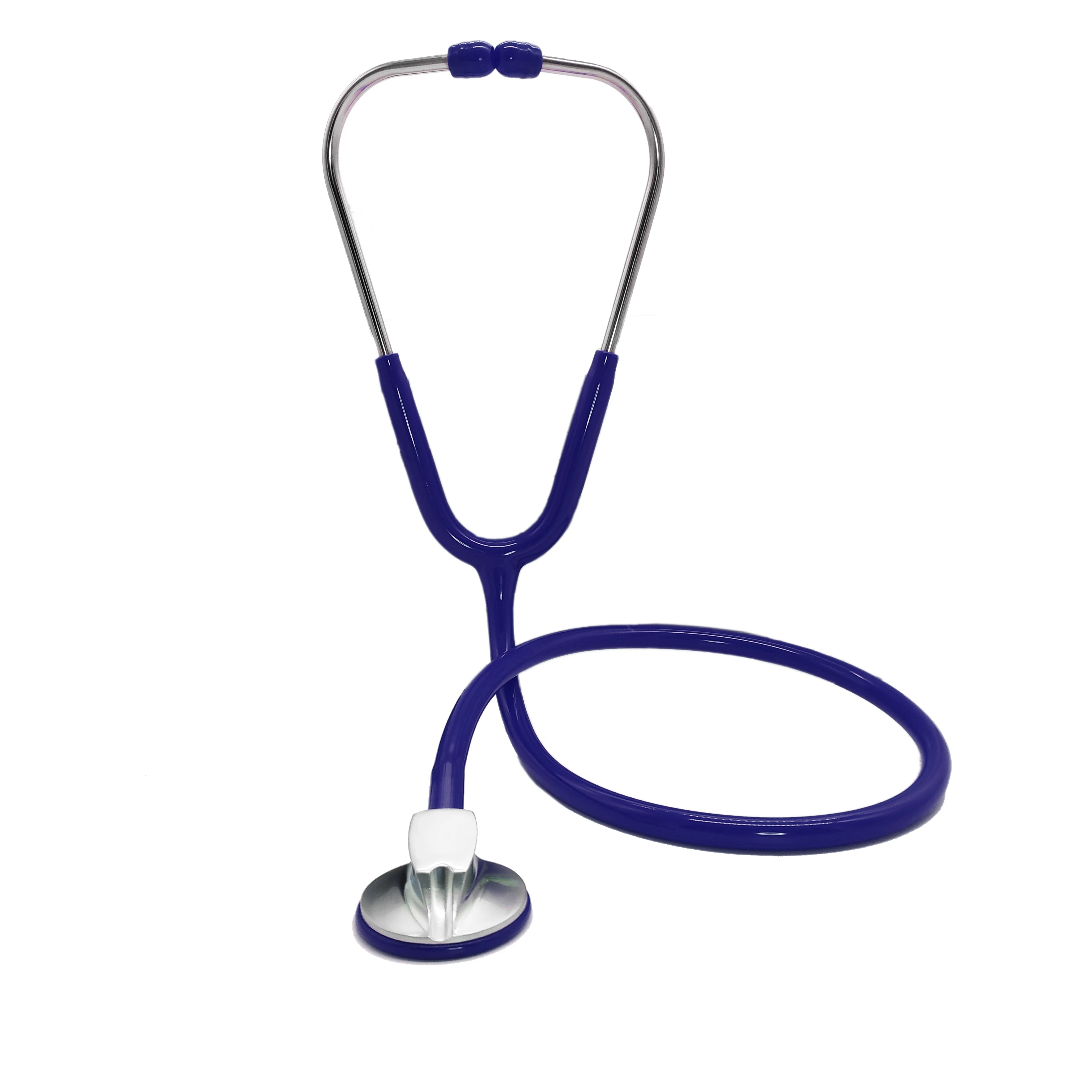 All Black Medical Cardiology Doctor Stethoscope Professional Medical Heart Stethoscope Nurse Student Equipment Device
