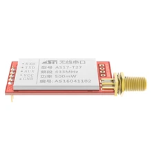 1 комплект 433 МГц 500 МВт РЧ модуль беспроводной приемопередатчик 433 МГц РЧ передатчик приемник командная передача Звездная сеть