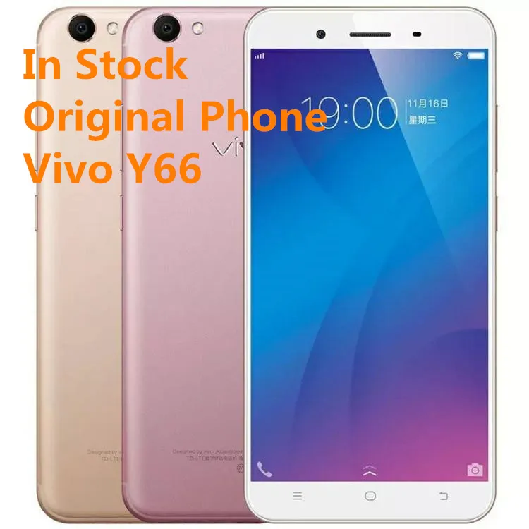 Новая глобальная прошивка Vivo Y66 4G LTE Смартфон Android 6,0 5," ips 1280x720 Snapdragon 430 Восьмиядерный 3G ram 32G rom 13.0MP OTG