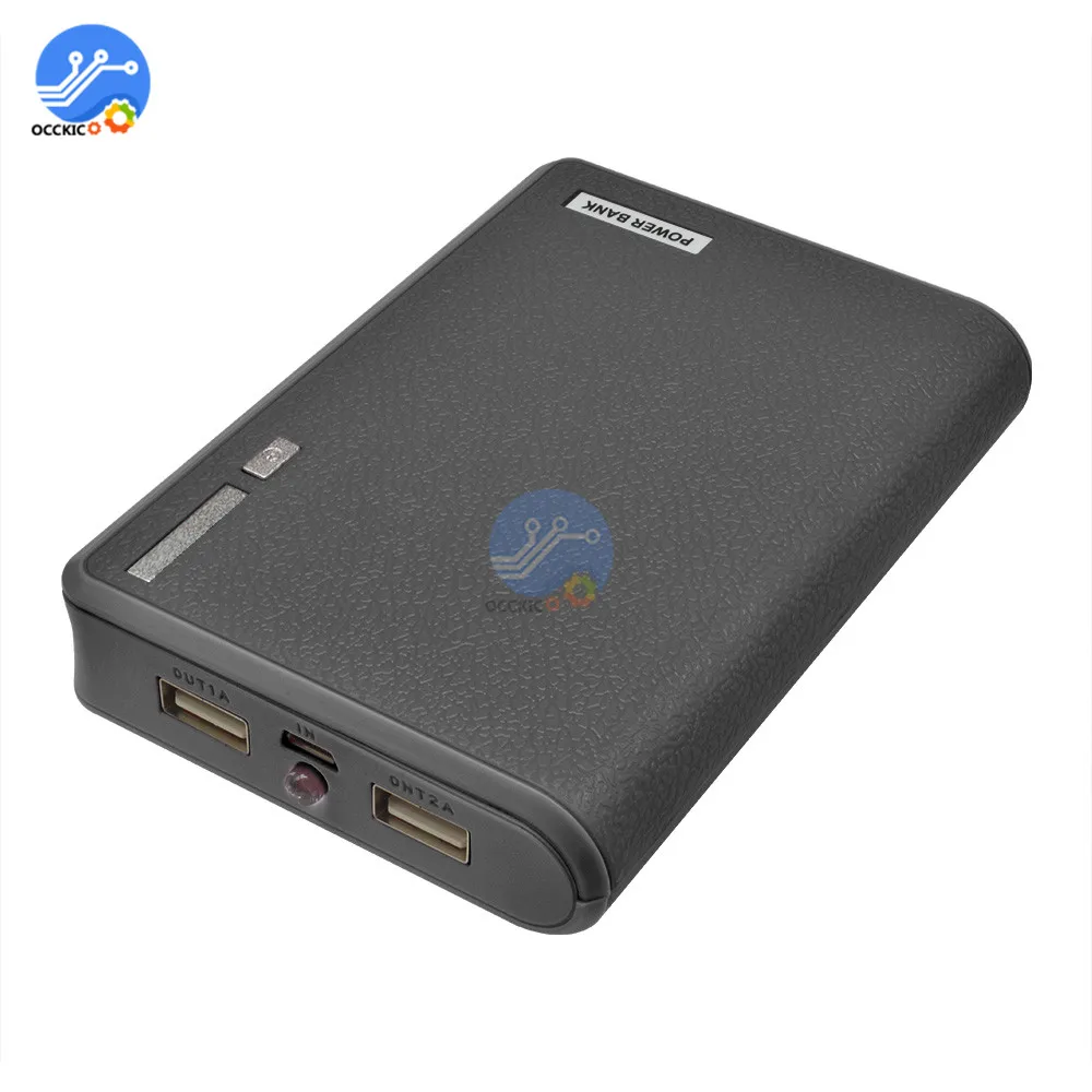 Коробки для хранения аккумуляторов 4X18650 USB Блок питания держатель блок 18650