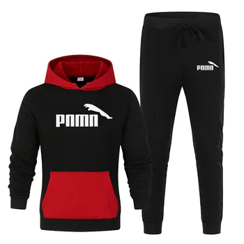 

New Winter Brand Tracksuits Men's sets Long Sleeve Hoodie + Jogging Trousers 2pcs Sets Fitness Running Suits sportswer Male