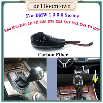 

Carbon LED Gear Shift Knob Automatic color of sliverFor BMW 1 3 5 6 Series E46 E39 E60 E90 E92 E82 E87 E38 E84 E83 E53 E86 E89