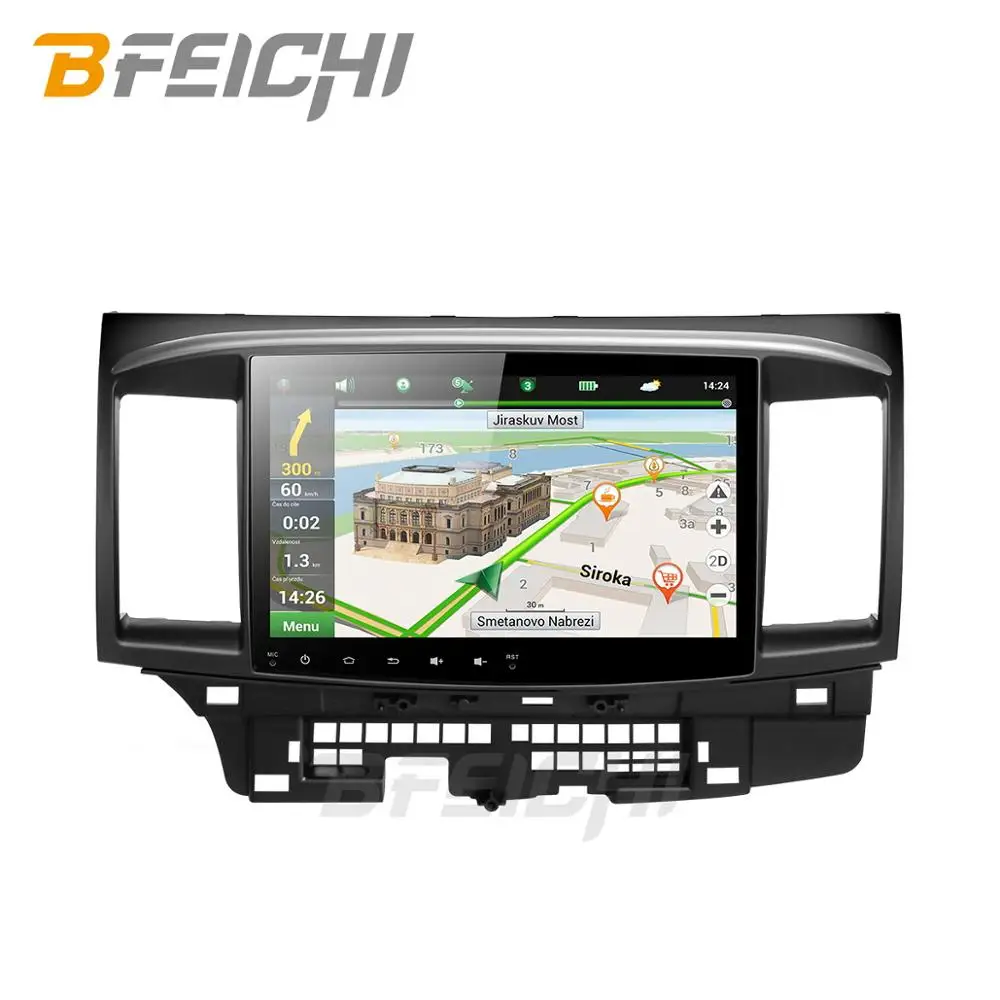 Android 9,0 PX30 автомобильный DVD для Mitsubishi Lancer 2005- с 10,1 дюймов 2 DIN gps Радио Видео плеер восемь ядер автомобильная навигация