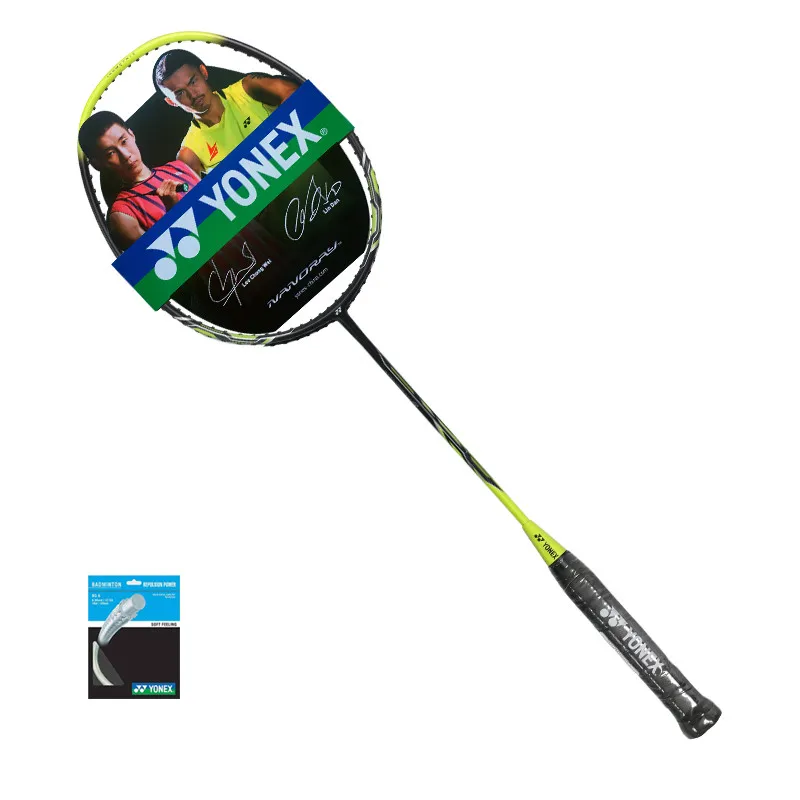 Yonex Nanoray D1 D8ge Nr 20 ракетка для бадминтона Yy Raquete легкие ракетки для бадминтона из углеродного волокна