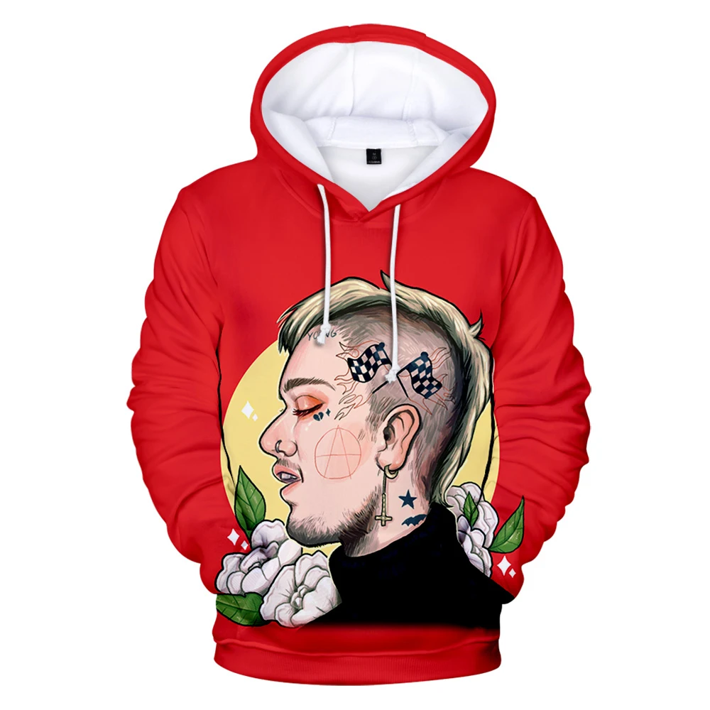 Hell Boy Lil. Открытым Для мужчин wo Для мужчин с капюшоном hody мужской женский осень-зима плакать, одежда для малышей Прямая поставка Lil открытым 3d толстовки и свитеры
