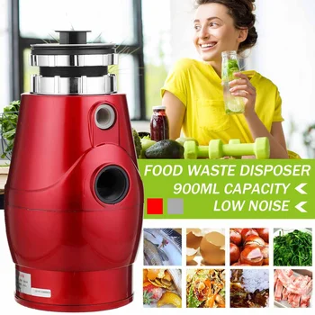 

370W 900ml Large Capacity Kitchen Food Garbage Processor Disposal Crusher Food Waste Disposer Grinder Kitchen Sink Appliance