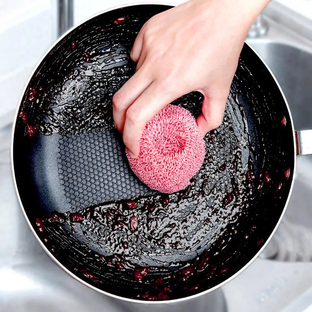 

Fiber Ball Cleaning Kitchen Bowl Pot Pan Washing Cleaner Brush Non-scratch Tool Cooking Tool Cleaner