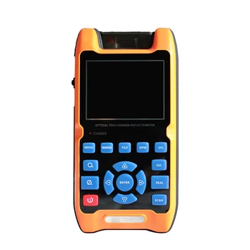 

Handheld 100KM Fiber Optic OTDR Optical Fiber Reflectometer Built in VFL with FC SC Touch with VFL OLS OPM