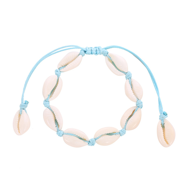 2022 New Ankletsshell Foot Jewelry Summer Beach Barefoot Bracelet Ankle On Leg Ankle Strap Bohemian Accessories For Women
